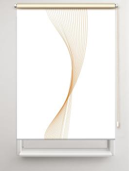 Rollo Stream Curry, Rollo, Motivrollo, Rollo mit Druck, Fotorollo, bedrucktes Rollo, Fensterrollo,verdunkelndes Rollo, Sonnenschutz Rollo